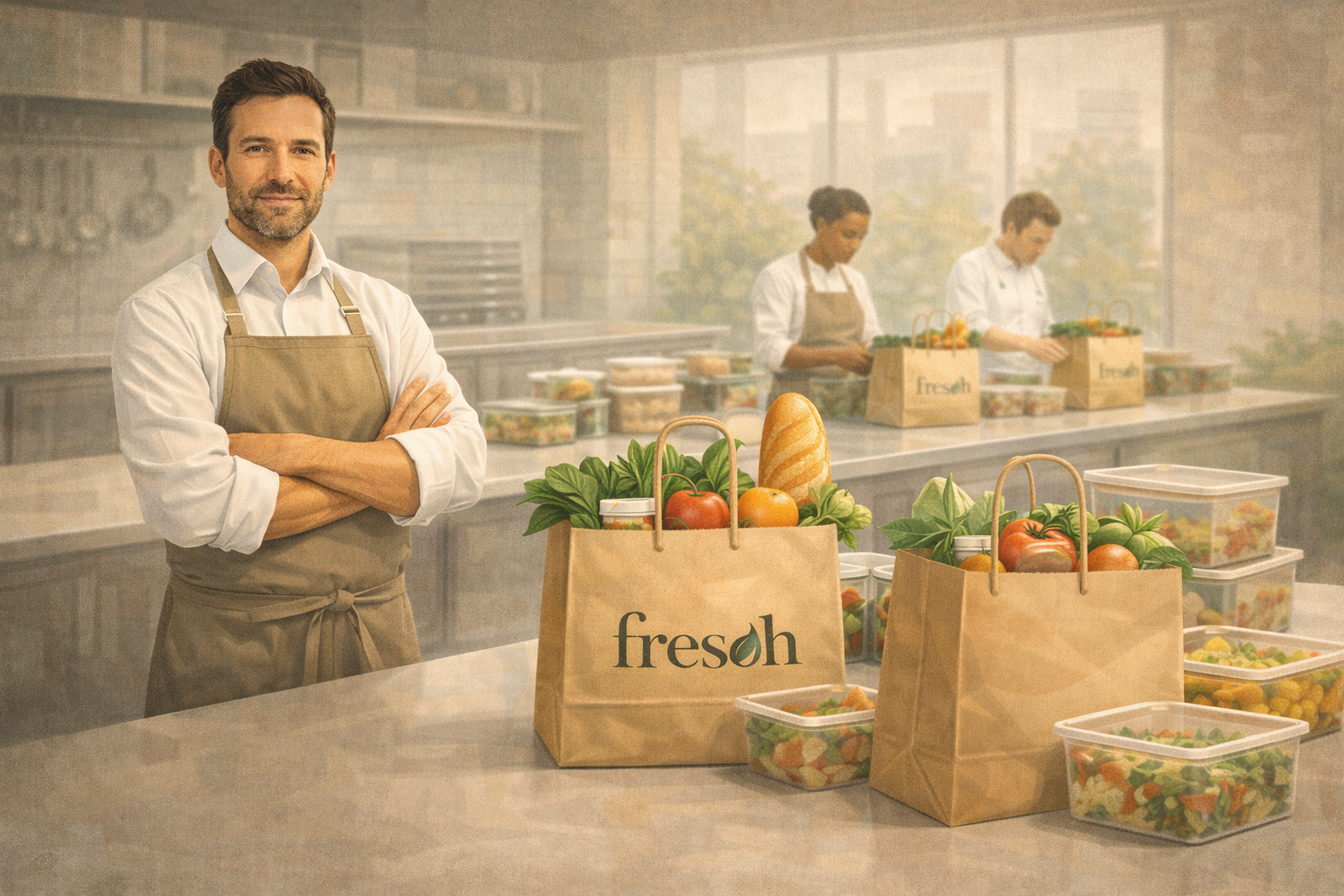 Food redistribution partnership