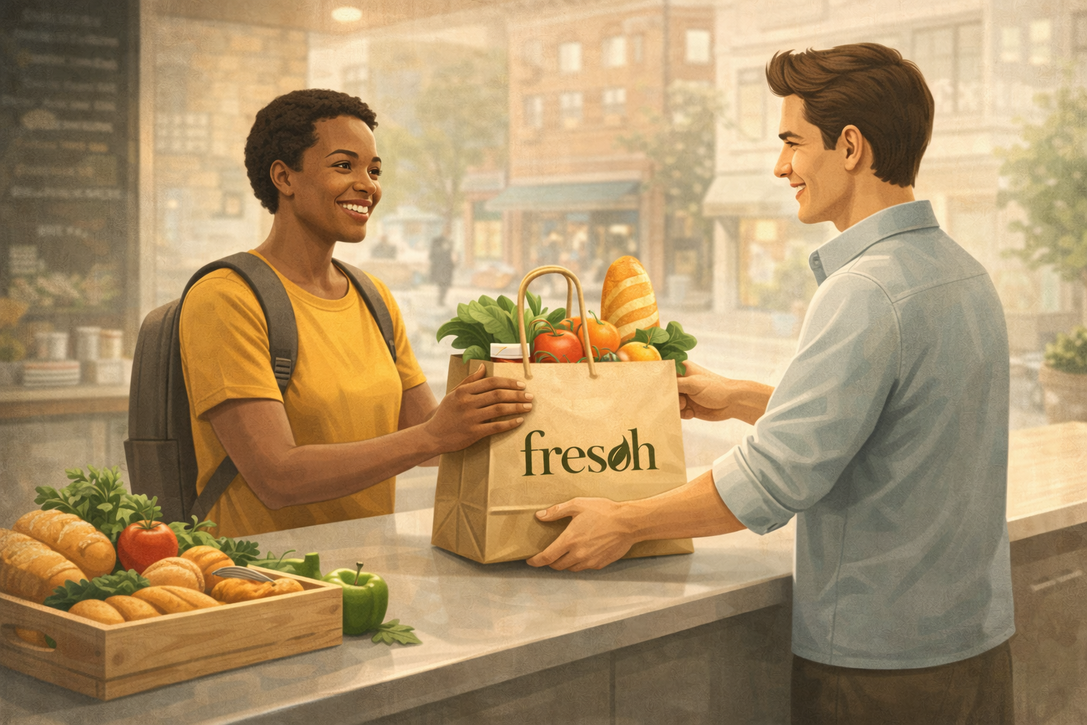 Food handover